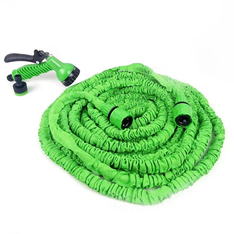 100ft Expandable Magic Garden Hose with Spray Nozzle